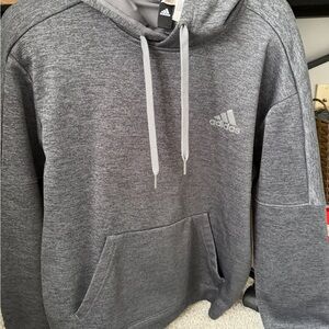 Adidas Men's Charcoal Hoodie